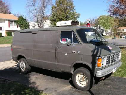 Image result for old dodge van