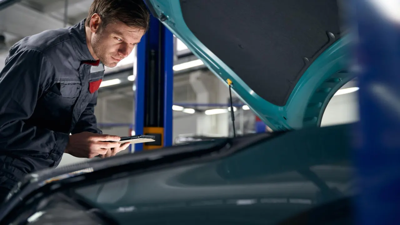 ECM repair in car